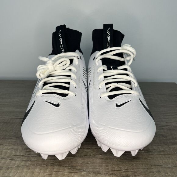Nike Vapor Edge Pro 360 2 White Football FZ4267-100 Men's Size 10 - Picture 3 of 8